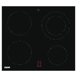 Sibir GK4240F BlackDesign Kochfeld – Glaskeramik Kochfeld herdgesteuert