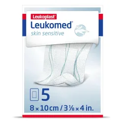 BSN medical GmbH, Leukomed skin sensitive 10x8cm 5 St Pflaster