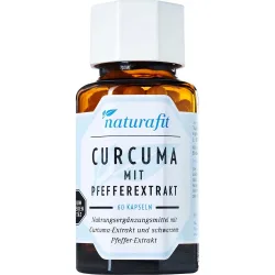 naturafit CURCUMA MIT PFEFFEREXTRAKT 60 St Kapseln
