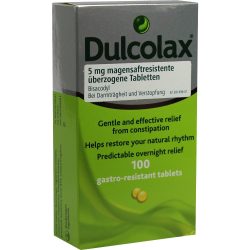 Dulcolax 5mg 100 St Tabletten magensaftresistent