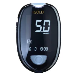 GLUCO CHECK GOLD Blutzuckermessgerät Set mmol/l 1 St