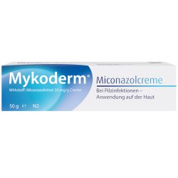 Mykoderm Miconazolcreme 50 g Creme