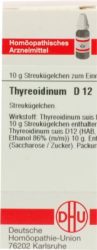 THYREOIDINUM D 12 Globuli 10 g Globuli