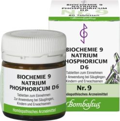 BIOCHEMIE 9 Natrium phosphoricum D 6 Tabletten 80 St Tabletten