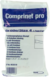 COMPRINET pro Strumpf oberschenk.lang Gr.4 weiß 2 St