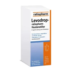 Levodrop-ratiopharm Hustenstiller 100 ml Lösung zum Einnehmen