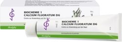 BIOCHEMIE 1 Calcium fluoratum D 6 Creme 100 ml Creme