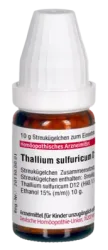THALLIUM SULFURICUM D 12 Globuli 10 g Globuli