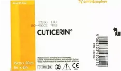 Smith & Nephew GmbH - Woundmanagement, CUTICERIN 7,5x20 cm Gaze m.Salbenbeschichtung 10 St Kompressen