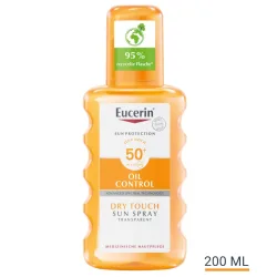 Eucerin SUN OIL CONTROL DRY TOUCH SUN SPRAY TRANSPARENT LSF 50+  200 ml Spray