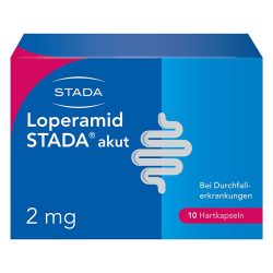 Loperamid STADA akut 2 mg 10 St Hartkapseln