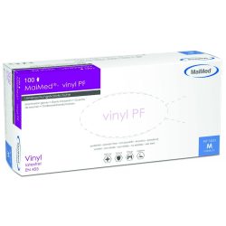 MaiMed- vinyl Untersuchungshandschuhe unsteril gepudert M 100 St Handschuhe