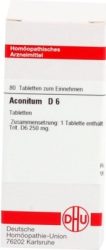 ACONITUM D 6  80 St Tabletten
