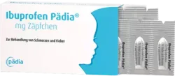 Ibuprofen Pädia 150 mg Zäpfchen 10 St Suppositorien