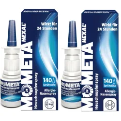 MometaHEXAL - Das blaue Allergiespray gegen Heuschnupfen Doppelpack 2X18 g Nasenspray