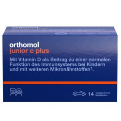 orthomol junior c plus - mit Vitamin C - Waldfrucht und Mandarine-Orange - Kautabletten
