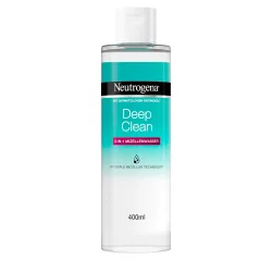 Neutrogena Deep Clean 3in1 Mizellenwasser 400 ml Flüssigkeit