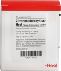 ZITRONENSÄUREZYKLUS Heel Ampullen 10 St Ampullen