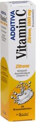 ADDITIVA Vitamin C 1 g  20 St Brausetabletten