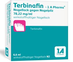 Terbinafin -1 A Pharma 6.6 ml Wirkstoffhaltiger Nagellack