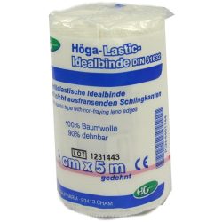HÖGA LASTIC Idealbinde 8 cmx5 m m.Cellophan 1 St Binden