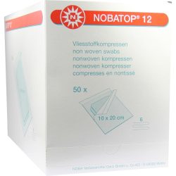 NOBATOP 12 Kompressen 10x20 cm steril 50X2 St Kompressen