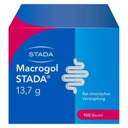 Macrogol STADA 100 St Pulver zur Herstellung einer Lösung zum Einnehmen