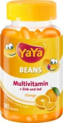 YAYA BEANS Orange Zink und Jod Kaudragees 90 St Kaudragees
