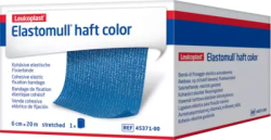 ELASTOMULL haft color 10 cmx4 m Fixierb.blau 1 St Binden
