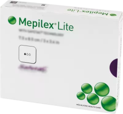 MEPILEX Lite Schaumverband 7,5x8,5 cm steril 5 St Verband