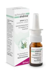 schnupfen endrine SPRAY 0,1 %  10 ml Nasenspray