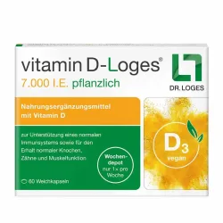 vitamin D-Loges 7.000 I.E. pflanzlich 60 St Weichkapseln