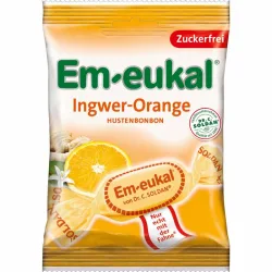 Dr. C. SOLDAN GmbH, Em-eukal Ingwer-Orange zuckerfrei 75 g Bonbons