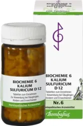 BIOCHEMIE 6 Kalium sulfuricum D 12 Tabletten 200 St Tabletten