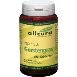 GERSTENGRAS TABLETTEN Bio 250 St Tabletten