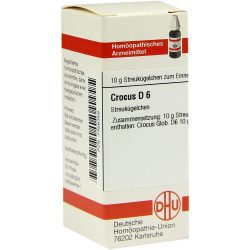 CROCUS D 6 Globuli 10 g Globuli