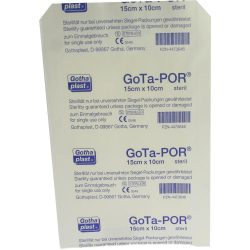 GOTA-POR Wundpflaster steril 100x150 mm 1 St Pflaster