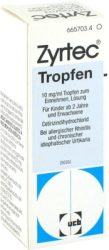 Zyrtec 20 ml Tropfen
