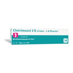 Clotrimazol 1% Creme-1 A Pharma 50 g Creme