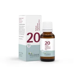 Schüßler-Salz Nr. 20 Kalium aluminium sulfuricum D12 15 g Globuli