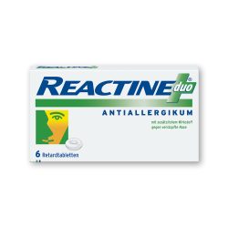 REACTINE duo 6 St Retard-Tabletten