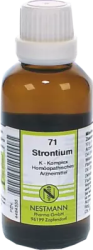STRONTIUM K Komplex Nr.71 Dilution 50 ml Dilution
