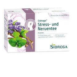 SIDROGA Stress- und Nerventee Filterbeutel 20X2.0 g Tee