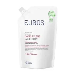 EUBOS BASISPFLEGE FLÜSSIG WASCH+DUSCH WASCHLOTION Nachfüllbeutel 400 ml Flüssigkeit