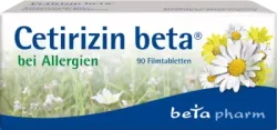 Cetirizin beta bei Allergien 90 St Filmtabletten