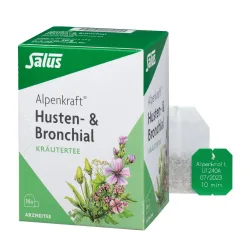 Salus Alpenkraft Kräutertee Husten-& Bronchialtee 15 St Filterbeutel