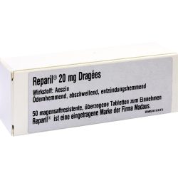 Reparil 20mg Dragees 50 St Überzogene Tabletten