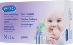 ALVITA physiologische Kochsalzlösung Ampullen 30X5 ml Ampullen