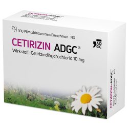 Cetirizin-ADGC 100 St Filmtabletten