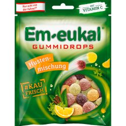 Em-eukal Gummidrops HUSTEN-MISCHUNG zuckerhaltig 90 g Bonbons